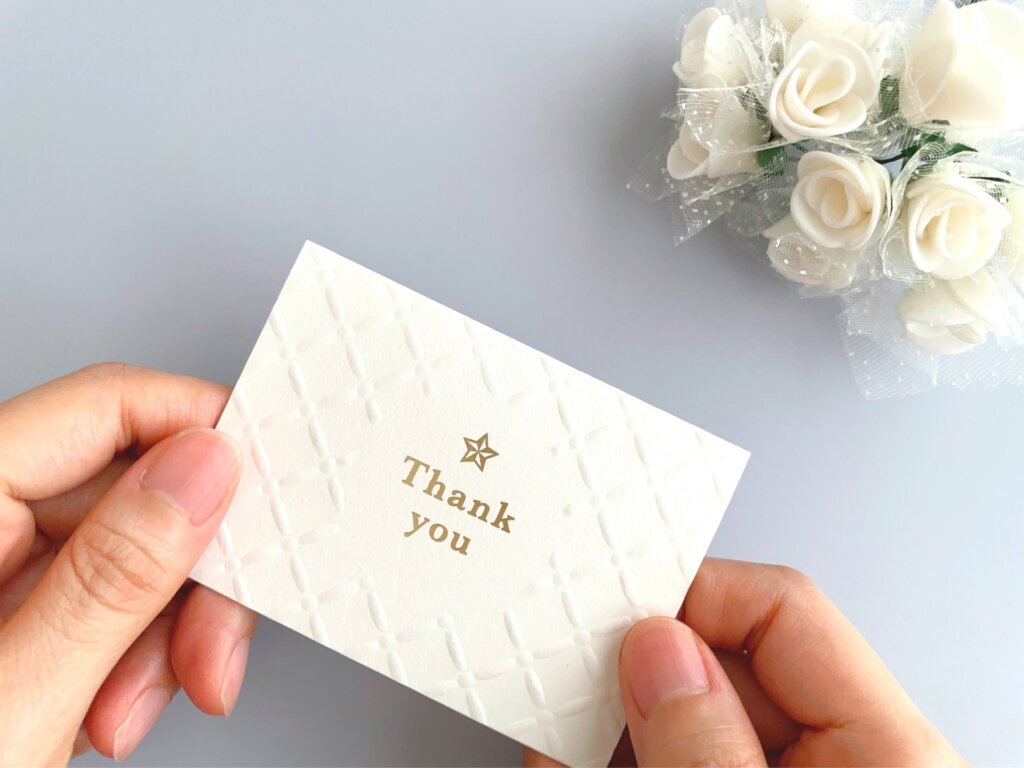 Thankyouカード