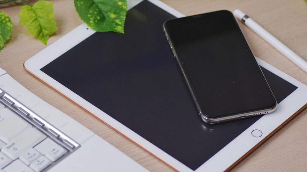 携帯とタブレット