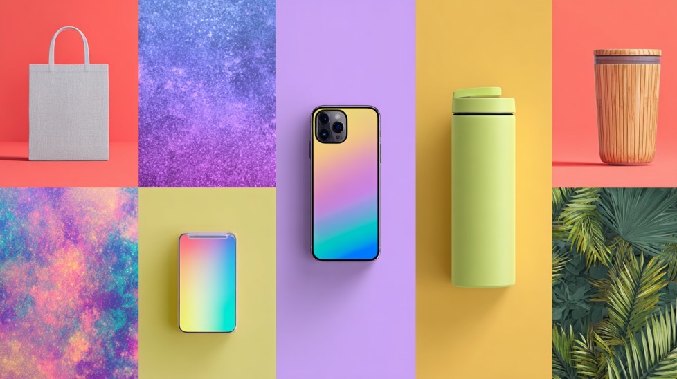 カラフルなグッズ